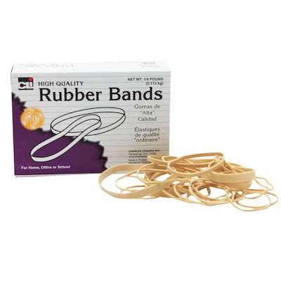 CLN Multi-Purpose Rubber Bands, #54, 1/4 lb Box, 10 Boxes/Bundle (CHL56154)