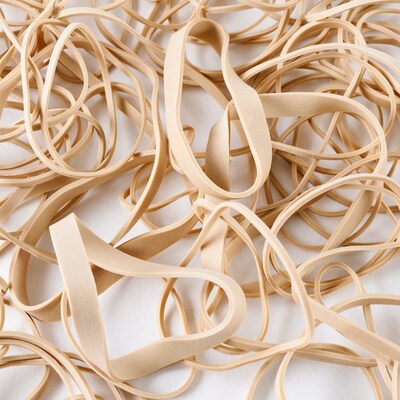 Charles Leonard Rubber Bands, Natural Color, 1-3/8 oz., 12 packs (CHL56381)