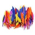 Charles Leonard Creative Arts™ Duck Quill Feathers, Assorted Colors, 3 - 5