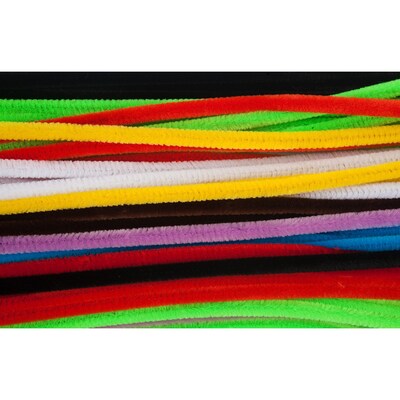 Charles Leonard Chenille Stems Ages 3-14, 1000 Pieces Per Pack (CHL65610)