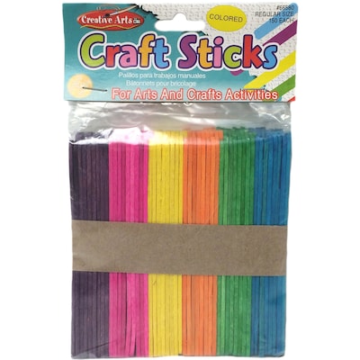 Charles Leonard Craft Sticks Ages 3+, 6 Count of 150 Pieces Per Order (CHL66580)