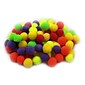 Charles Leonard Creative Arts™ Pom-Poms Furry Balls, Hot Color, 1/2, 15/Pack