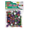 Charles Leonard Creative Arts™ Pom-Poms Furry Balls, Glitter Assorted, 1/2, 10/Pack