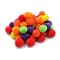 Charles Leonard Creative Arts™ Pom-Poms Furry Balls, Hot Color, 1, 12/Pack