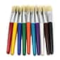 Charles Leonard Brush Set with Flat Stubby 7.5" Handle, 10/Pack (CHL73290)