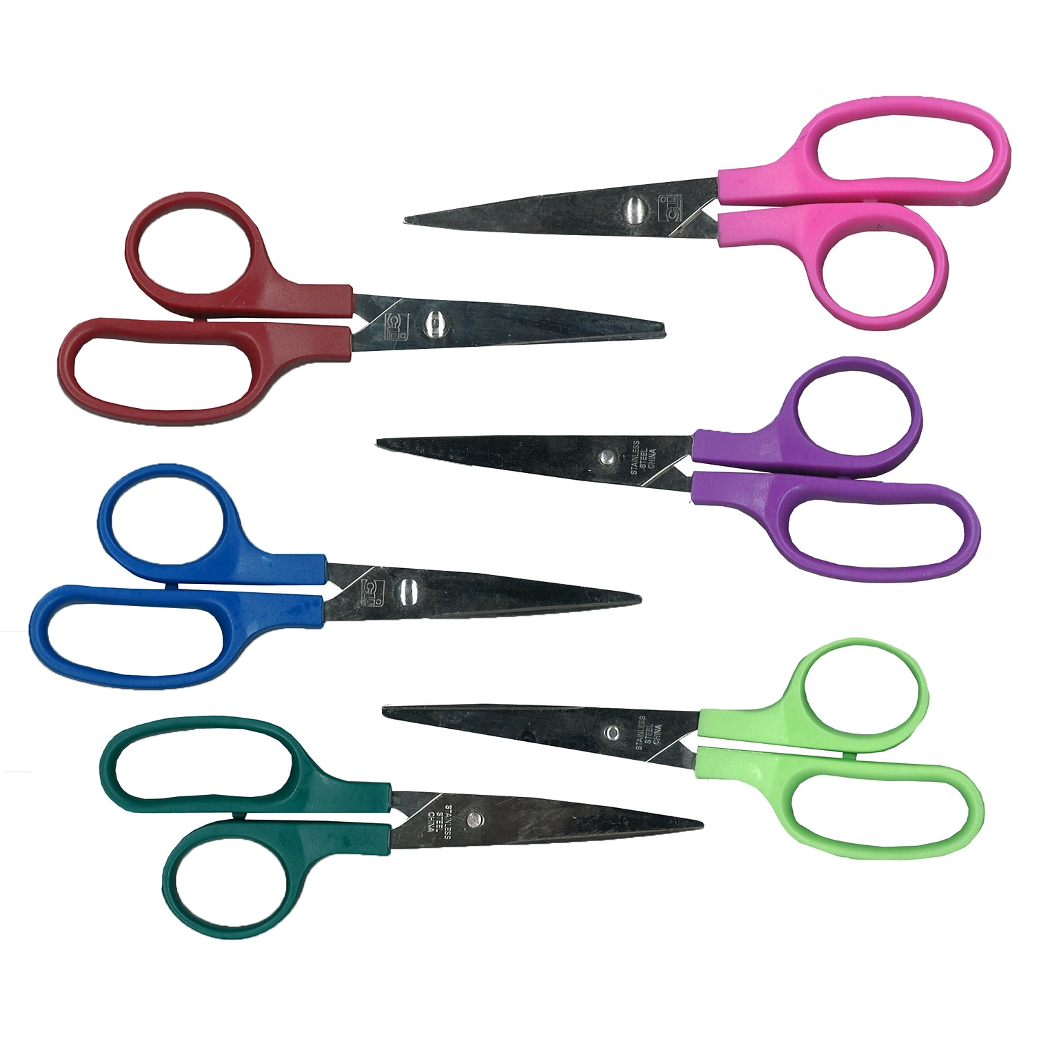 Charles Leonard 5 Pointed Childrens Scissor, 30/Bundle (CHL77505)