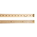 Charles Leonard Ruler Meter Stick w/ Metal End, 6 Count, 39 Inches Wood (CHL77595)