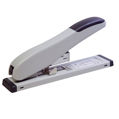 Heavy-Duty Stapler, 200-Sheet Capacity, Black/Graphite/Red - Reliable Paper