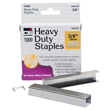 Charles Leonard Heavy Duty Staples, 3/8, 1000/box (CHL84038)