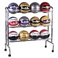 Champion Sports® Portable Ball Rack, 3 Tier
