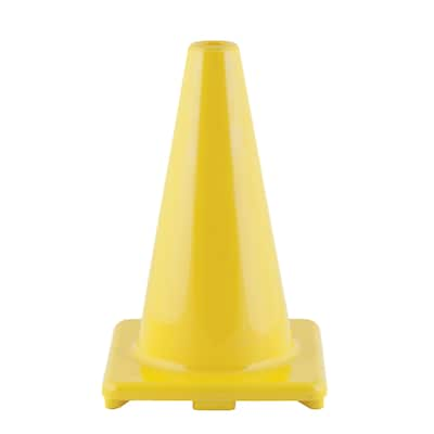 Champion Sports 12 Vinyl Cone. Yellow , 3 Cones Per Order (CHSC12YL)