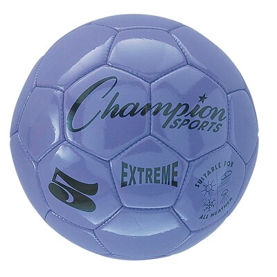 Champion Sports Extreme Size 5 Purple Soccer Ball (CHSEX5PR)