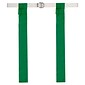 Champion Sports Flag Football Set Nylon Belt. Green and White, Set of 12 (CHSFFB1GN)
