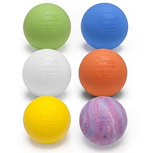 Champion Sports Lacrosse Ball Set, Set of 6 Balls (CHSLBSET)