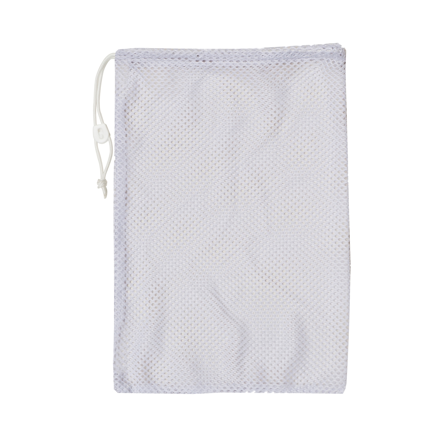 Champion Sports 24 x 36 Nylon-Mesh Equipment Bag. White, 3 Bags Per Order (CHSMB20)