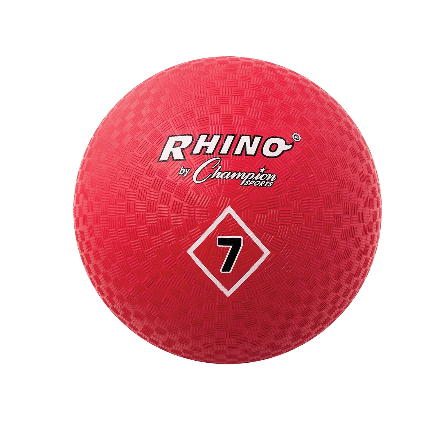 Champion Sport Rhino Playground Balls, 7, Red (CHSPG7RD)