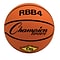 Champion Sports Intermediate Rubber Basketball, Orange, Each (CHSRBB4)