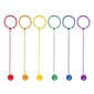 Champion Sports Plastic Swing Ball Set, Assorted Colors, 6/Set (CHSSBSET)