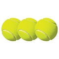 Champion Sports Rubber Tennis Ball Pack, Yellow, 3/Pack (CHSTB3)
