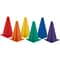 Champion Sports® High Visibility Fluorescent Plastic Cone Set