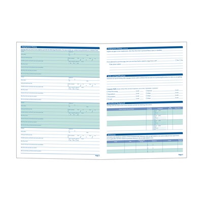 ComplyRight™ 50-State Job Application (Long Form), Pack of 50 (A0019)