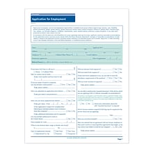 ComplyRight™ Nebraska Job Application, Pack of 50 (A2179NE)