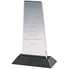 Custom Clear Acrylic Award