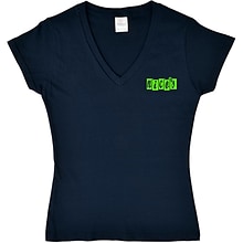 Custom Embroidered Ladies V-Neck T-Shirt