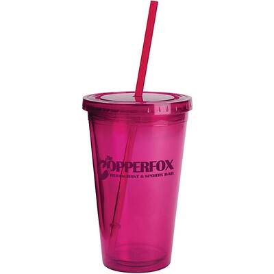 Custom OLI 16 oz Tumbler W/ Straw