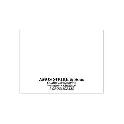 Custom Full Color Post-it® Notes, 3 x 4, White Stock