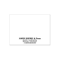 Custom 1-Color Post-it® Notes, 4" x 6", White Stock, Black Ink
