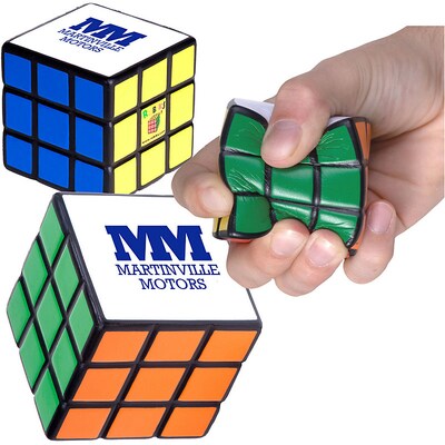 Custom Rubiks Cube Stress Reliever