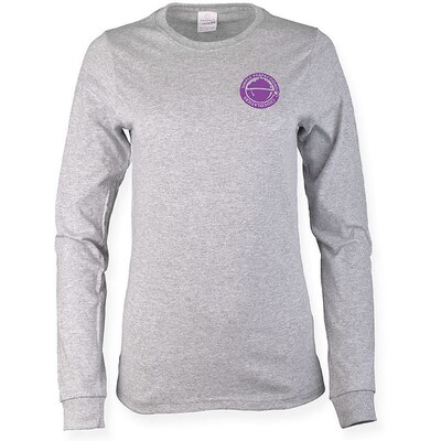 Custom Ladies Long Sleeve T-Shirt Screen Printed