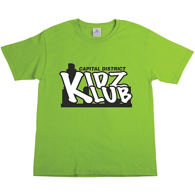 Custom Screen Printed Youth T-Shirt Colors