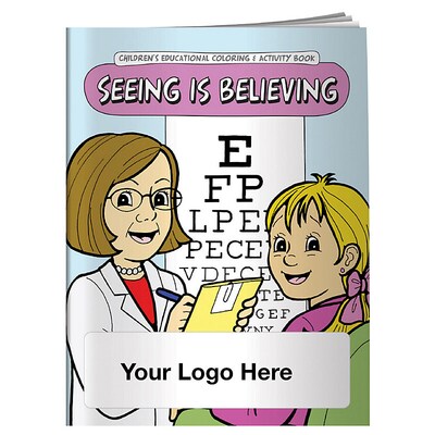 Custom Coloring Book - Seeing Is Believing