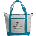 Custom Shopping Bag-Embroidered; 13-1/2x17, (QL35478)