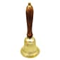 Affluence Unlimited School Hand Bell, Polished Brass (AU-01107)