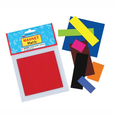 Magnet Fraction Squares, Set of 9