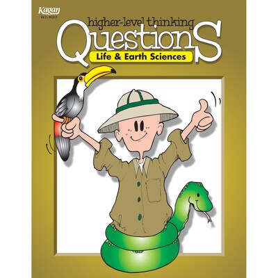 Kagan Publishing Life & Earth Science Thinking Questions Book (KA-BQLS)