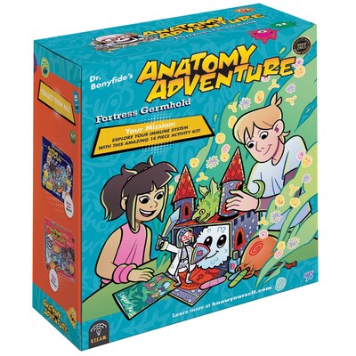 Know Yourself Fortress Germhold The Immune System, Dr. Bonyfide's Anatomy Adventure (KWYAAIMMUN)