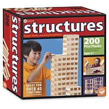 MindWare® KEVA Pine Plank Structures Building Set - 200 Pieces (MWA50089)