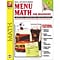 Real World Math, Remedia Menu Math for Beginners Book