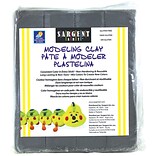 Sargent Art® 1 lbs. Plastic Solid Color Modeling Clay, Gray