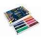 Sargent Art Pre-Sharpened Assorted Colored Pencil, 7", 144/Pack (SAR227201)