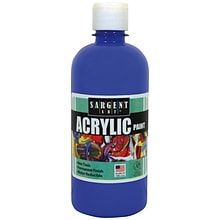 Sargent Art Acrylic Paint, Blue, 16 oz. Squeeze Bottle (SAR242450)