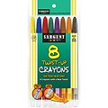 Sargent Art® Twist Up Crayons, 8/Box
