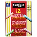 Sargent Art® 3 1/4 Dustless School Chalks, Assorted, 12/BX, 18 BX/BD