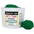 Sargent Art Art-Time Dough, Green, 3 lb. (SAR853366)