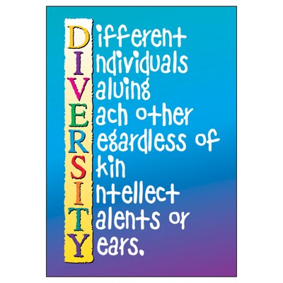 Trend® Educational Classroom Posters, Diversity