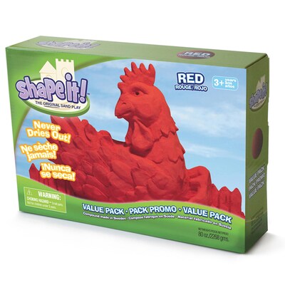 Waba Fun™ 5 lbs. Moon Sand, Rocket Red (WAB130303)